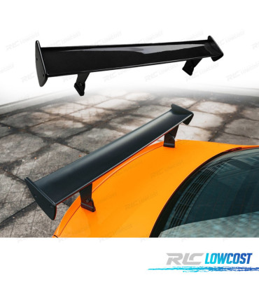 AILERON BECQUET LAME COFFRE FORD MUSTANG 15-17 LOOK GTS NOIR BRILLANT