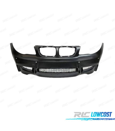 PARE-CHOCS AVANT BMW E81 E82 E88 04-13 LOOK 1M PDC + CONDUITS D'AIR