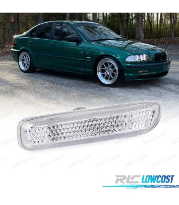 CLIGNOTANT LATÉRAUX DROIT POUR BMW E46 98-01 SEDAN TOURING COUPE CABRIO BLANC