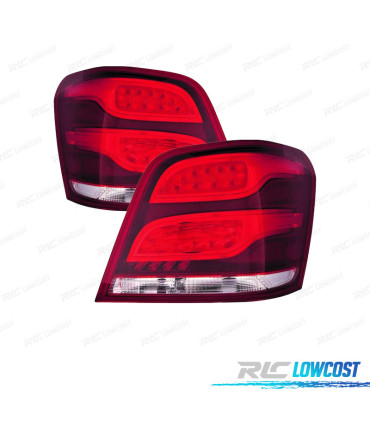 FEUX ARRIÈRE LED MERCEDES GLK X204 12-15 ROUGE