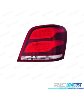 FEU ARRIÈRE DROIT LED MERCEDES GLK X204 12-15 ROUGE