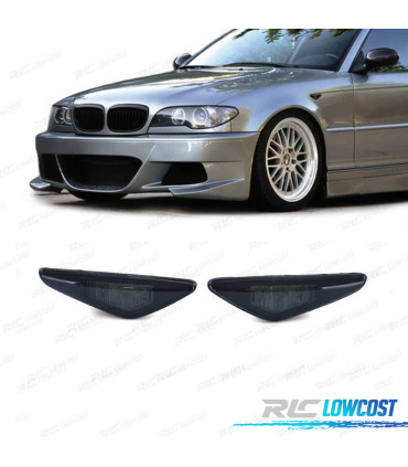 CLIGNOTANTS LATÉRAUX LED BMW E46 COUPÉ 03-06 NOIR