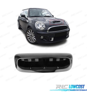 ENTREÉ D'AIR MINI COOPER R56 R57 S 06-10 NOIR BRILLANT