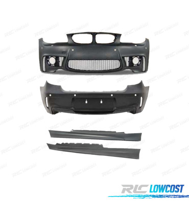 KIT CARROSSERIE BMW E81 LOOK 1M PDC