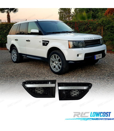 GRILLES LATÉRALES RANGE ROVER SPORT 06-09 AUTOBIOGRAPHY BLACK EDITION