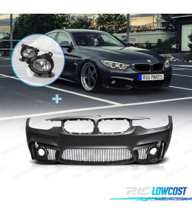 PARE CHOCS FRONTAL BMW F30 F31 LOOK M3 11-15 SANS PDC + ANTIBROUILLARD