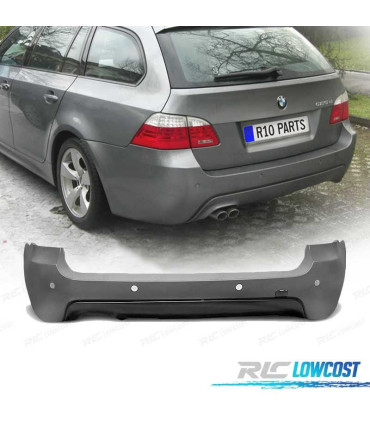 PARE CHOCS ARRIÈRE BMW E61 TOURING LCI 07-10 LOOK M PDC