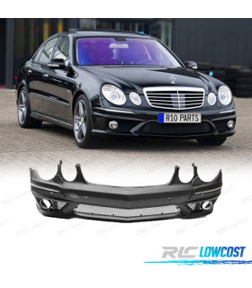 PARE CHOCS FRONTAL MERCEDES W211 LOOK AMG 06-09 PDC