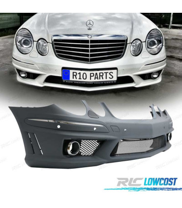 PARE CHOCS FRONTAL MERCEDES W211 06-09 LOOK AMG
