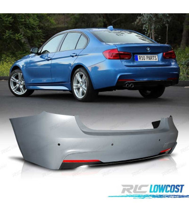 PARE-CHOCS ARRIÈRE BMW F30 LOOK M 11-18 AVEC PDC