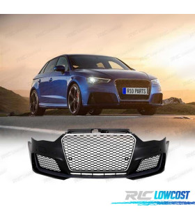 PARE-CHOCS FRONTAL AUDI A3 8V 12-16 LOOK RS3 PDC SRA