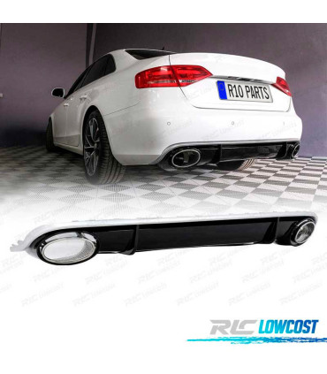 DIFUSSEUR ARRIÈRE AUDI A4 B8 07-11 LOOK RS4