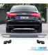 DIFFUSEUR AUDI A6 4G 12-14 LOOK S6 + EMBOUTS D'ÉCHAPPEMENT