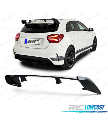 AILERON MERCEDES CLASSE A W176 LOOK A45 AMG NOIR BRILLANT PIANO BLACK 12-18