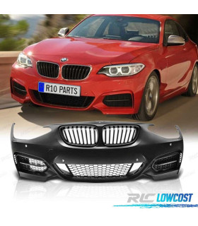 PARE CHOCS FRONTAL BMW F20 F21 LOOK M235 11-15 + CALANDRES