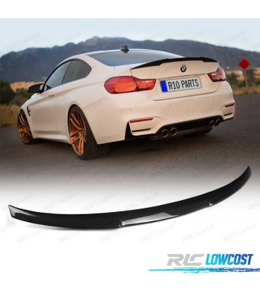AILERON LAME COFFRE BMW F82 M4 14-20 M PERFORMANCE CARBONE