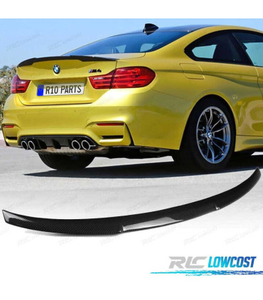 AILERON LAME COFFRE BMW F82 M4 14-20 M PERFORMANCE CARBONE