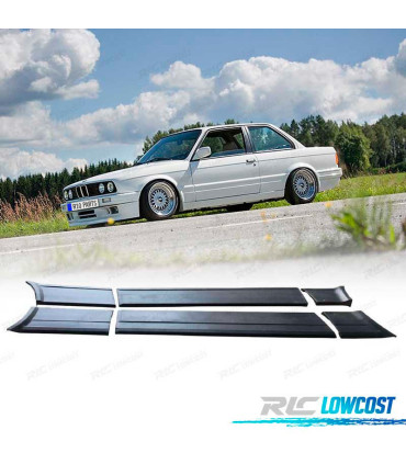 MOULURES PORTES BMW E30 COUPE 82-90 LOOK M TECH 2 ABS