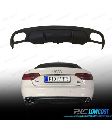 DIFFUSEUR AUDI A5 COUPÉ CABRIO 07-11 LOOK DTM RS
