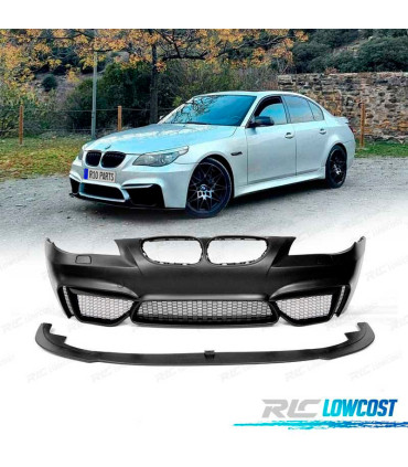 PARE-CHOCS AVANT BMW E60 E61 LOOK M4 SRA + LÈVRE FRONTALE