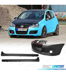 KIT CARROSSERIE VOLKSWAGEN VW GOLF V 5 LOOK GTI PARE CHOCS + BAS DE CAISSE