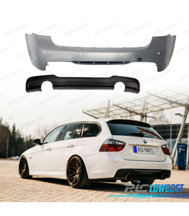 PARE-CHOCS ARRIÈRE BMW E91 TOURING 05-08 LOOK M 335I PDC