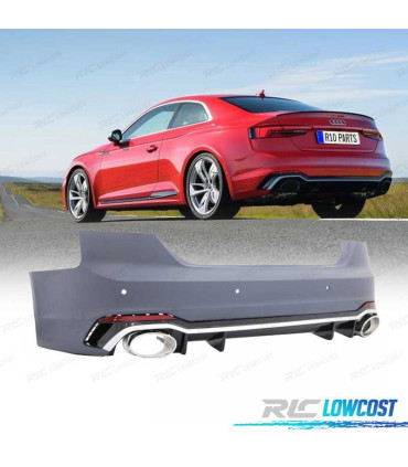 PARE-CHOCS ARRIÈRE AUDI A5 16- LOOK RS5