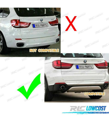 DIFFUSEUR BMW X5 F15 12-15 LOOK M PERFORMANCE