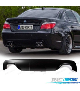 DIFFUSEUR BMW E60 03-10 LOOK M DOUBLE SORTIE
