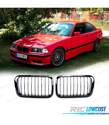 CALANDRE BMW E36 91-96 NOIR BRILLANT