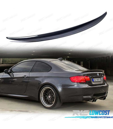 AILERON BECQUET SPOILER BMW E92 LOOK M PERFORMANCE NOIR BRILLANT