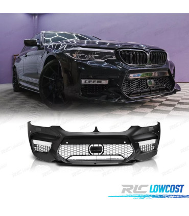 PARE CHOCS FRONTAL BMW G30 G31 17-20 LOOK M5 PDC + SPOILER LIP