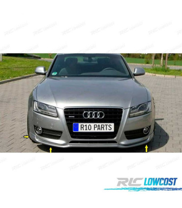 SPOILER LAME FRONTAL AUDI A5 07-12 LOOK RS