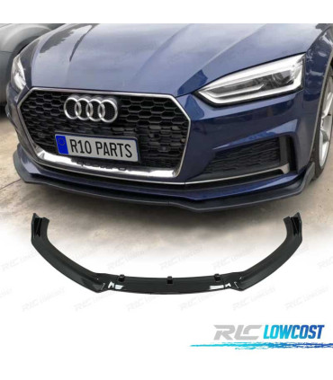 SPOILER LAME FRONTAL AUDI A5 F5 COUPÉ CABRIO 16-19 LOOK RS5