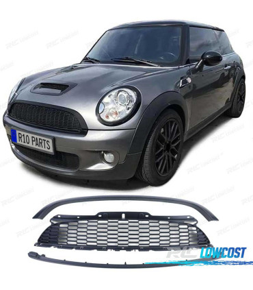 CALANDRE MINI COOPER R56 R57 06-09 NOIR MAT