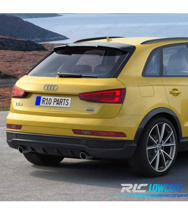AILERON SPOILER AUDI Q3 I 11-18 LOOK RS ABS