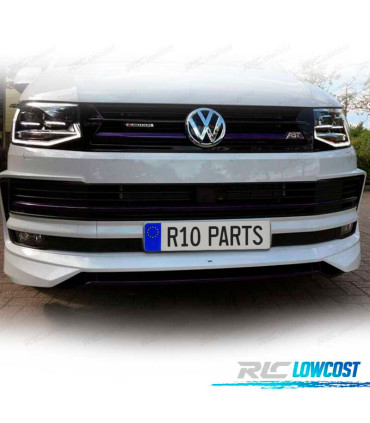 SPOILER LAME FRONTAL VOLKSWAGEN VW TRANSPORTER T6 ABT LOOK 15-19