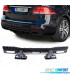 DIFFUSEUR MERCEDES GLE W166 SUV 15- NOIR BRILLANT + EMBOUTS D'ÉCHAPPEMENT NOIRS