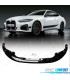 SPOILER LAME AVANT BMW G22 20- LOOK M PERFORMANCE NOIR BRILLANT