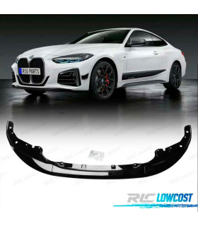 SPOILER LAME AVANT BMW G22 20-24 LOOK M PERFORMANCE NOIR BRILLANT