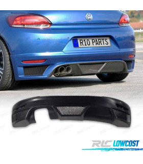 DIFFUSEUR ARRIÈRE VOLKSWAGEN VW SCIROCCO 08-17 LOOK RIEGER ABS