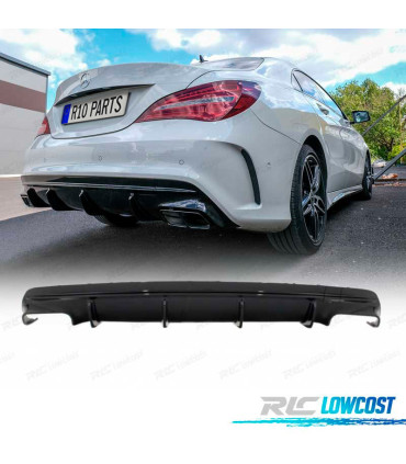 DIFFUSEUR MERCEDES CLA C117 AMG 13-15 LOOK CLA45 NOIR BRILLANT