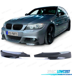 SPLITTERS PARE-CHOCS BMW E90 E91 08-12 LOOK M CARBONE