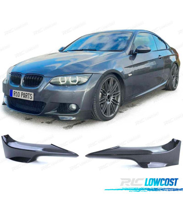 SPLITTERS PARE CHOCS BMW E92 E93 06-10 PACK M CARBONE