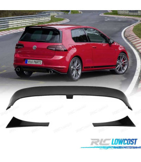 AILERON BECQUET VOLKSWAGEN VW GOLF 7 7.5 LOOK CLUBSPORT NOIR BRILLANT