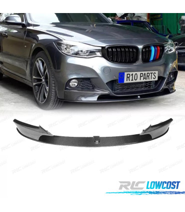 SPOILER LAME PARE-CHOCS BMW SÉRIE 3 GT F34 13-19 LOOK M PERFORMANCE CARBONE