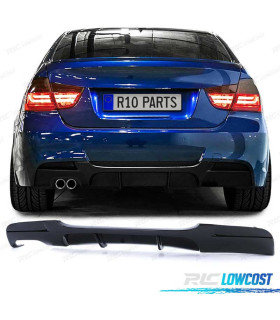 DIFFUSEUR BMW E90 05-12 LOOK M NOIR BRILLANT