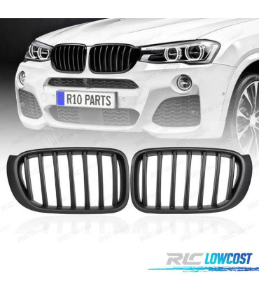 GRILLE BMW X3 F25 X4 F26 14- LOOK M PERFORMANCE NOIR MAT