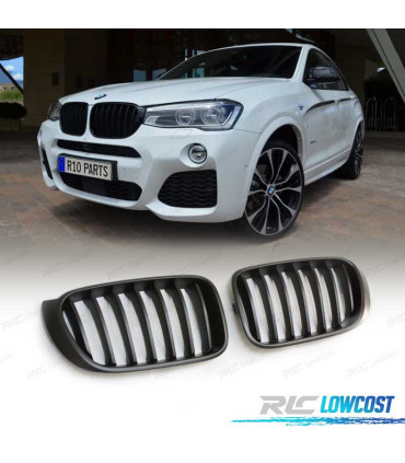 GRILLE BMW X3 F25 X4 F26 14-18 LOOK M PERFORMANCE NOIR MAT