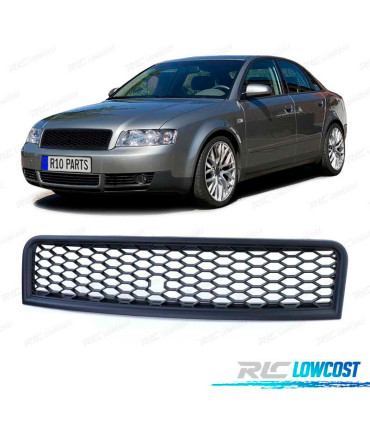 CALANDRE AUDI A4 B6 00-04 LOOK RS NOIR MATE